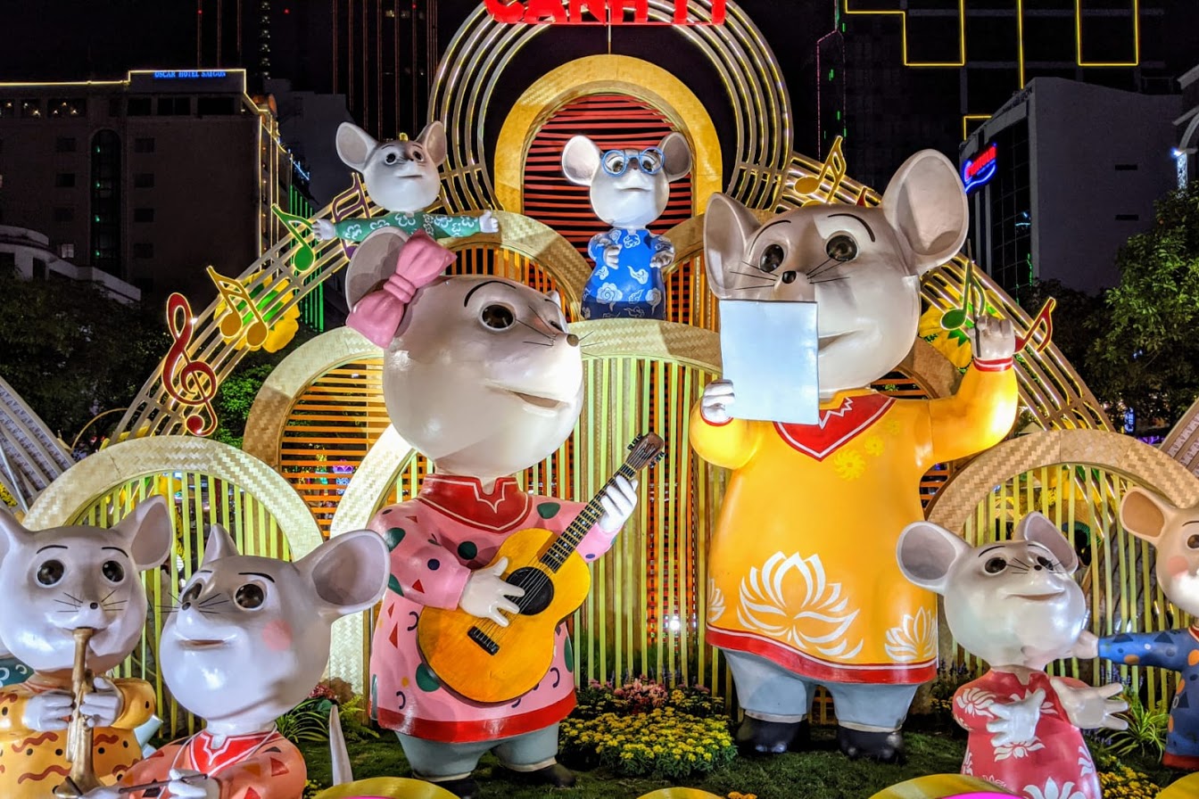 Celebrating The Year of The Rat – New Year in Ho Chi Minh City (Saigon